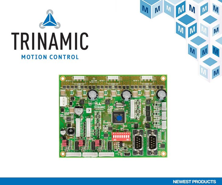 MOUSER ELECTRONICS FIRMA UN ACCORDO DI DISTRIBUZIONE GLOBALE CON TRINAMIC